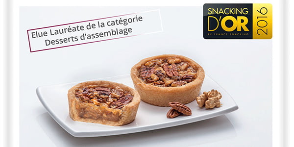 Lauréat au Snacking d'Or