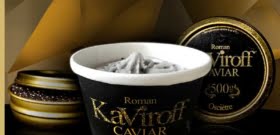 Osez le sorbet caviar Roman Kaviroff pour une expérience gustative unique