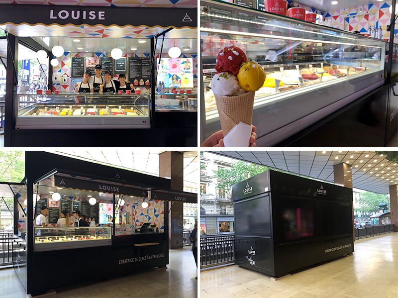 Ouverture du 1er Louise “Nouvelle génération” devant les Galeries Lafayette