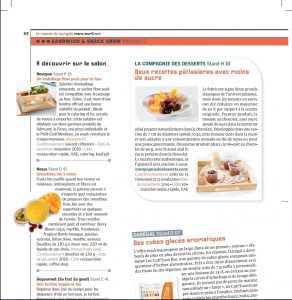Deux recettes pâtissières avec moins de sucre