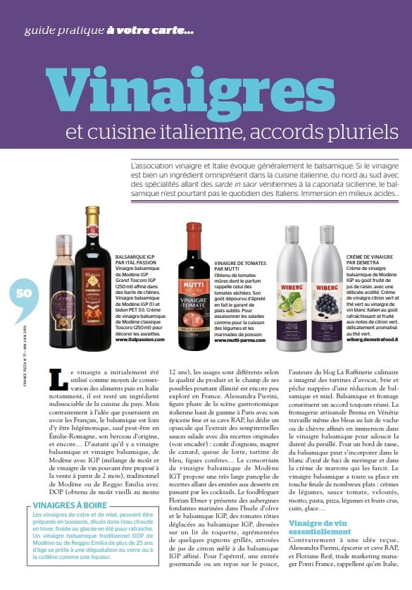 Betterave au vinaigre balsamique Par la Compagnie des Desserts