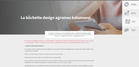 La bûchette design agrumes kalamansi