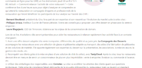 La Compagnie des Desserts et TastyCloud invitent à préparer la relance