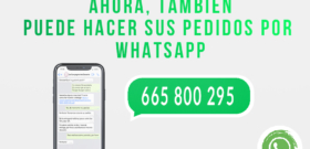 ¡Nuevo servicio de pedidos por Whatsapp!