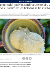La Vanguardia: helados artesanos