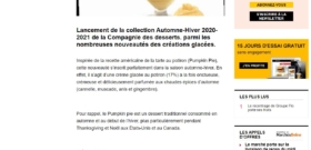 Potiron d'Halloween - Innovation alimentaire