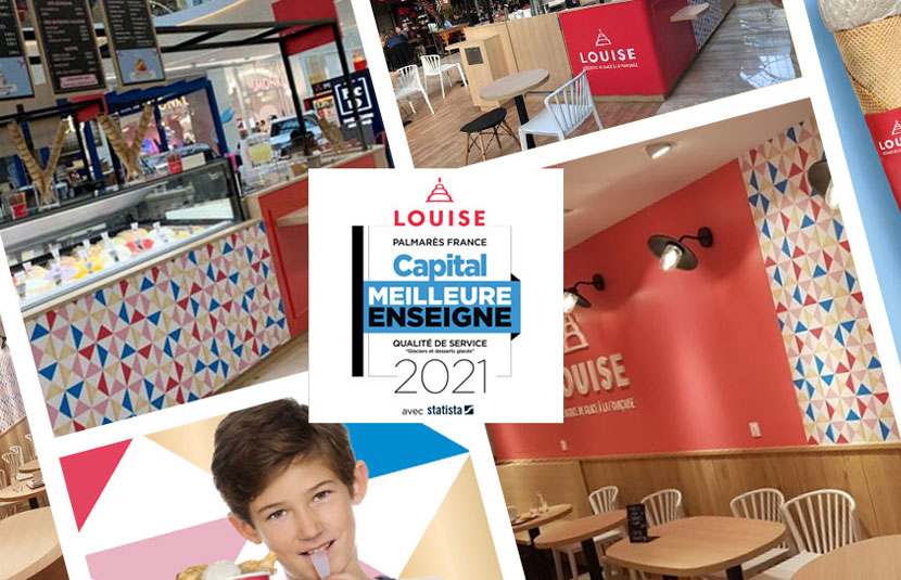 Louise élue meilleure enseigne 2021