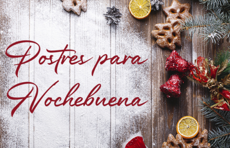 3 Ideas de postres para celebrar Nochebuena