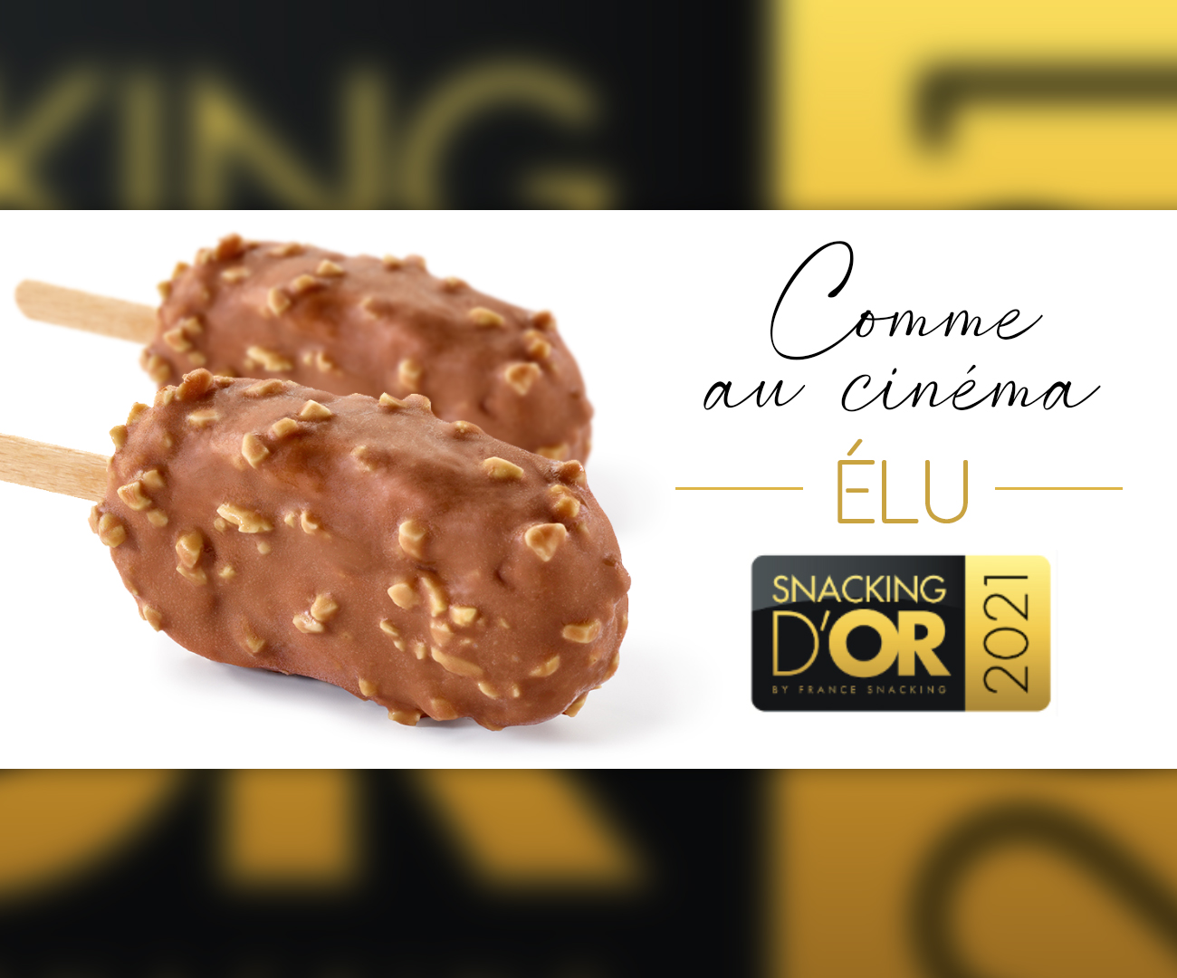 LA COMPAGNIE DES DESSERTS LAURÉATE AUX SNACKING D’OR 2021