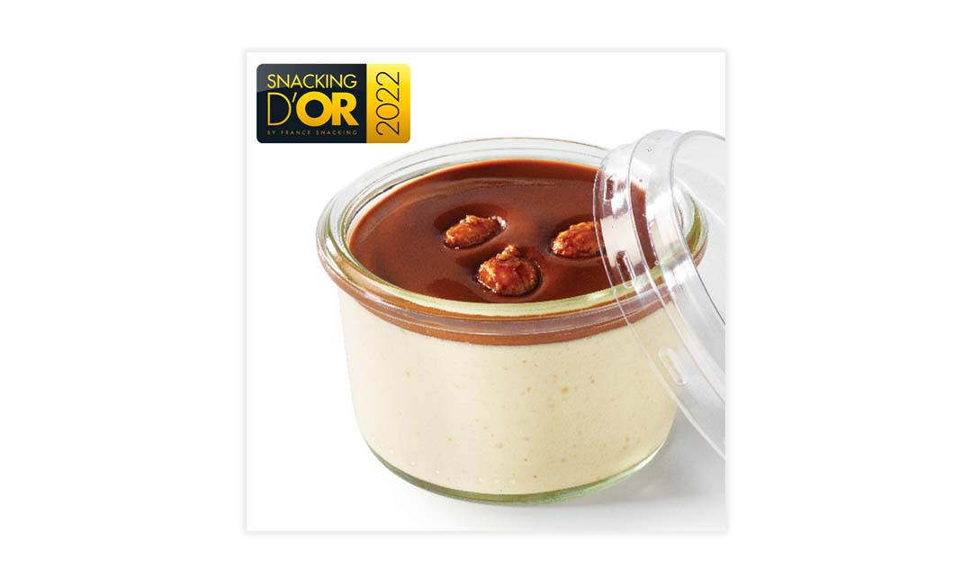 Snacking d'or 2022 - La verrine glacée Cacahuète est lauréate !