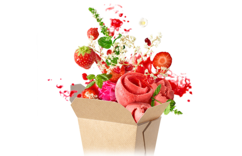 Explosion printanière - Sorbet Absolument Fraise
