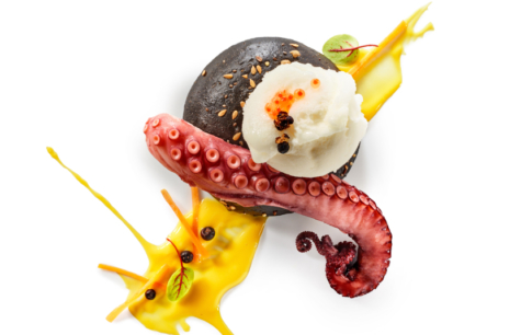 Crème glacée Gingembre, poulpe et bun
