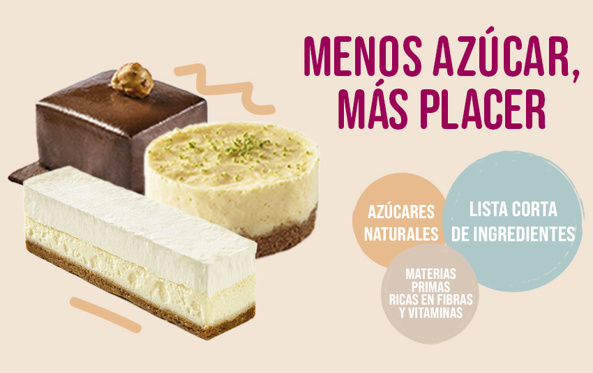 Menos azúcar, más placer