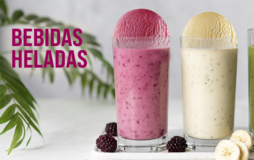 BEBIDAS HELADAS PARA EL VERANO