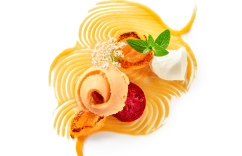 Sorbet Absolument Abricot et son jardin fruité