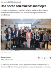 Gran Premio BMW Más Gastronomía