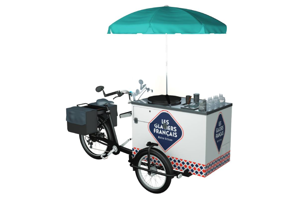 Triporteurs glaciers La Compagnie des Desserts