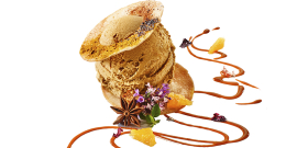 ¡Feliz Febrero! Idea de emplatado con helado de regaliz