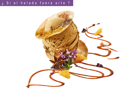 ¡Feliz Febrero! Idea de emplatado con helado de regaliz