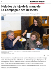 Helados de lujo de la mano de La Compagnie des Desserts