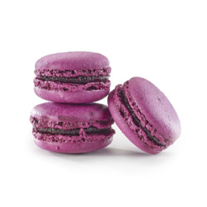 macaron cassis
