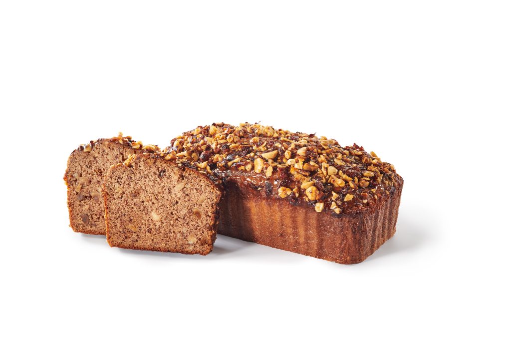 Cake Farine de Châtaigne, Miel de Châtaignier, Noisette & Gingembre Confit par Jessica Prealpato