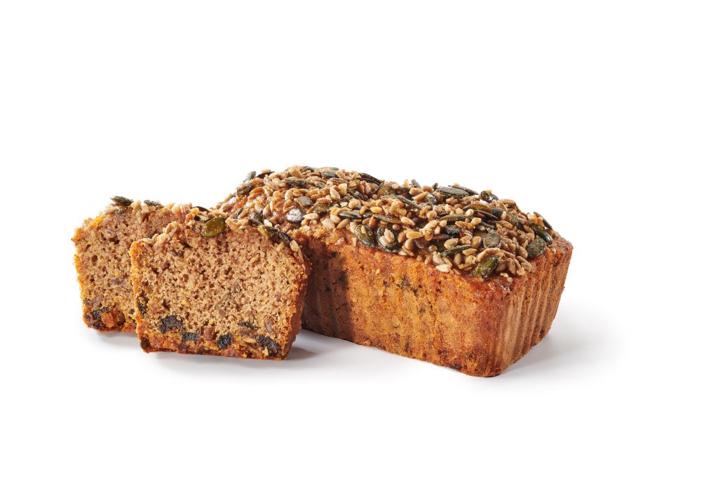 Cake Farine de Millet, Graines, Zestes d’Orange & 4 Épices par Jessica Prealpato