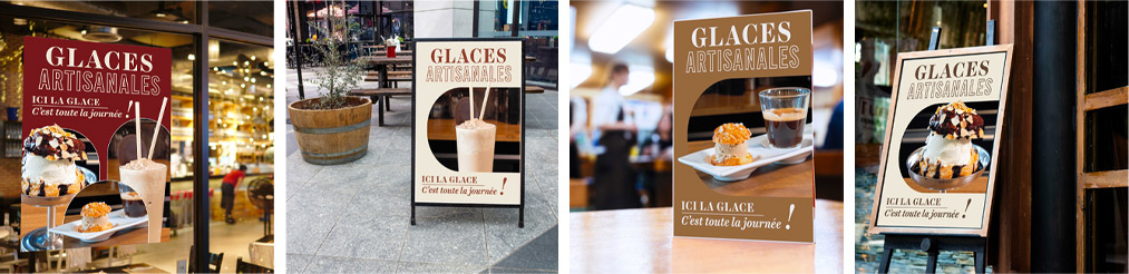 Affiches - offre brasserie